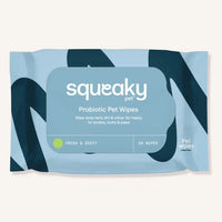 Probiotic Pet Wipes for Healthy Dog Skin and Coat